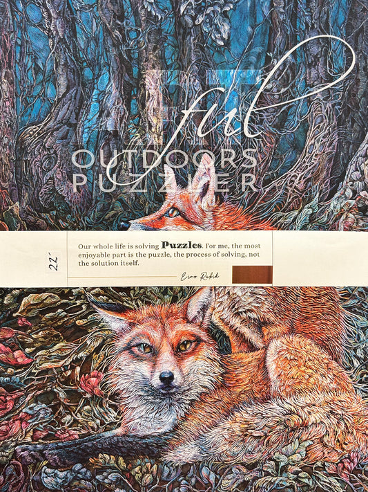 Art Puzzler Book Fox