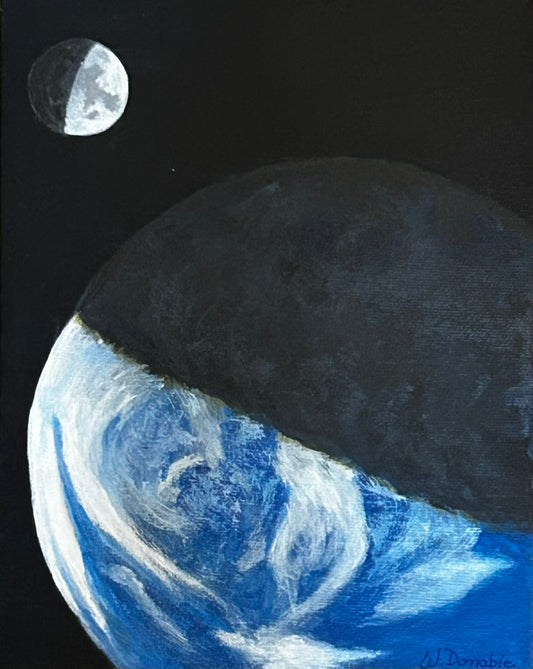 Earth/Moon Phases, Flourishing Eden