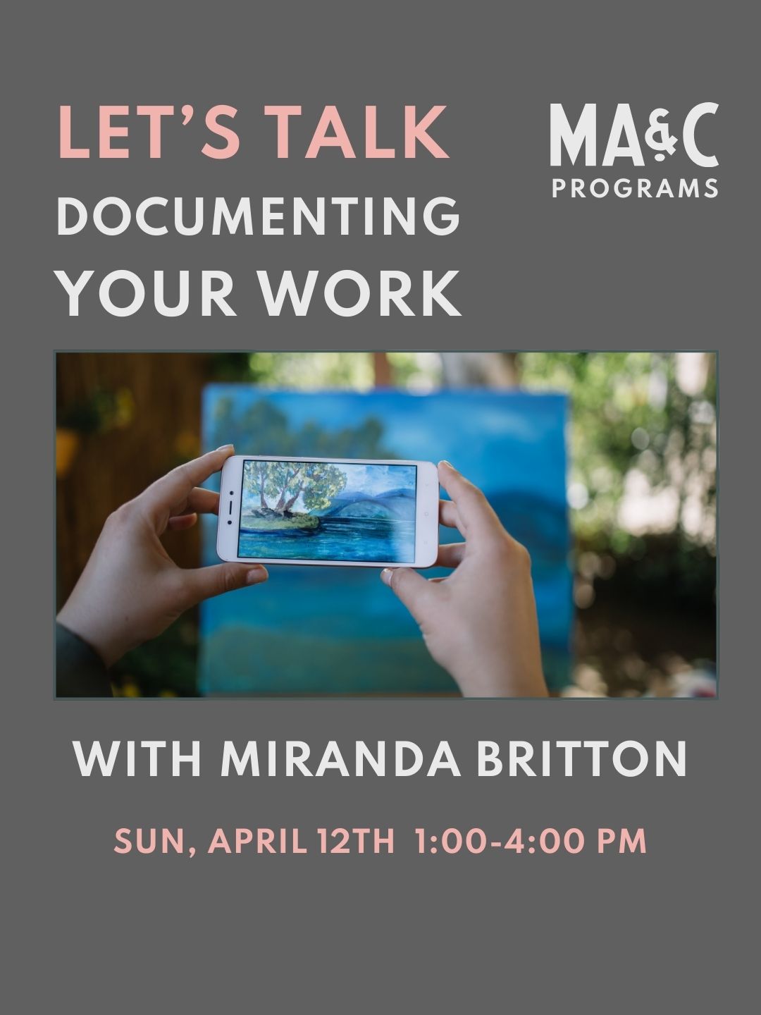 LET'S TALK Documenting Your Work