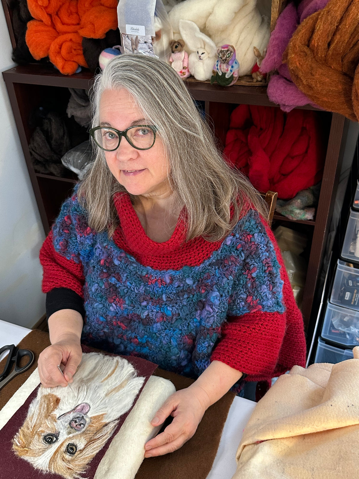 EXPLORE Needle Felting on Clothing
