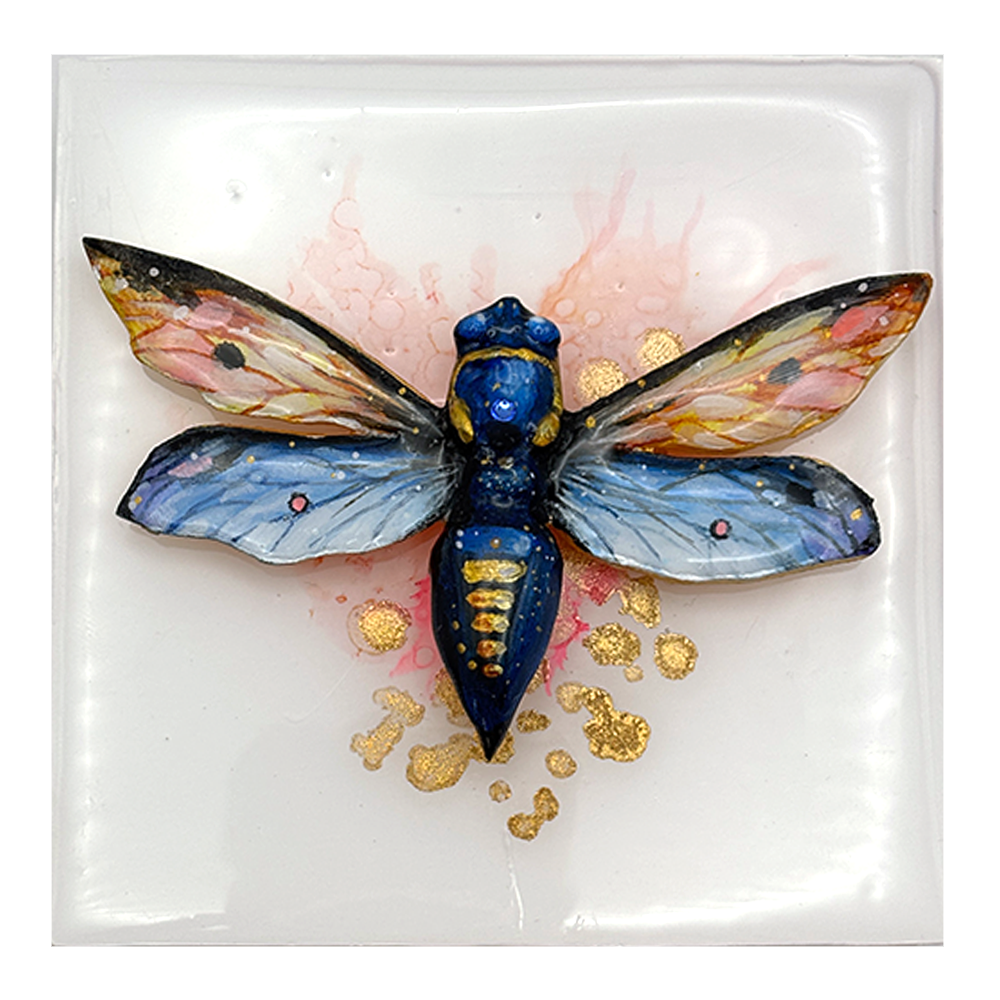 Specimen No. 10: Sapphire Nightspark (Sapphire & Obsidian)
