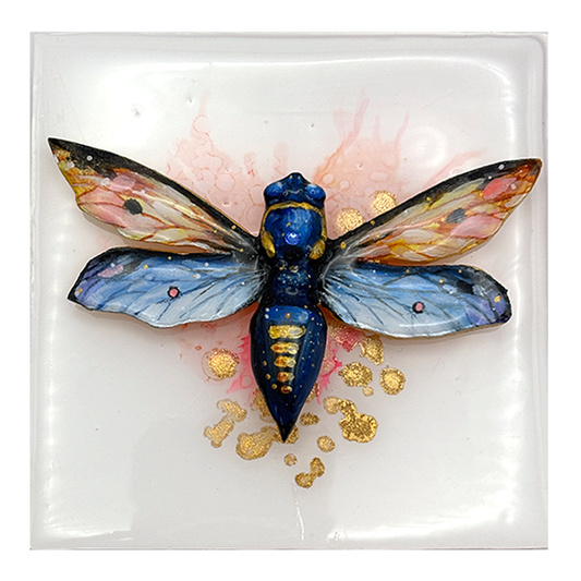 Specimen No. 10: Sapphire Nightspark  (Sapphire & Obsidian)