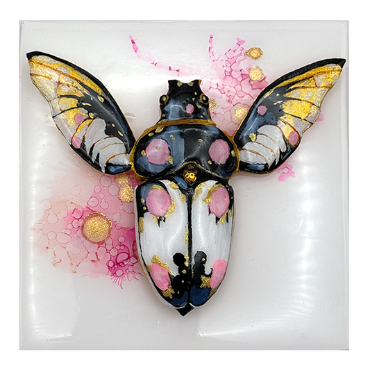 Speciman No 4: Topaz Gilded Sunwing  (Topaz & Citrine)