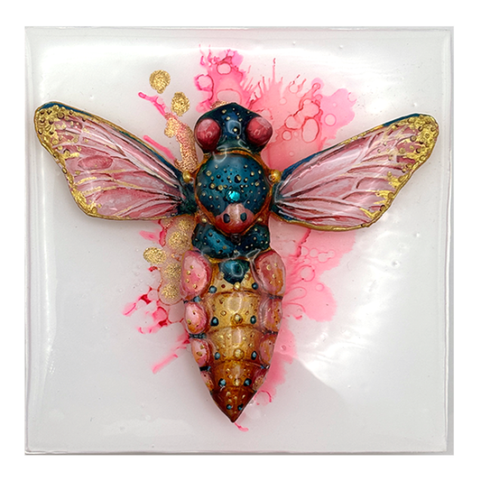 Specimen No. 9: Garnet Skyhorn (Blue Zircon & Garnet)