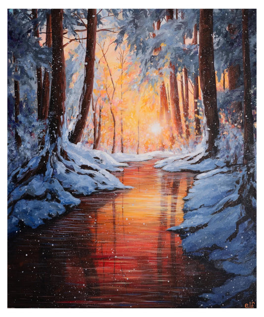 Prints of Sun Swept Frost