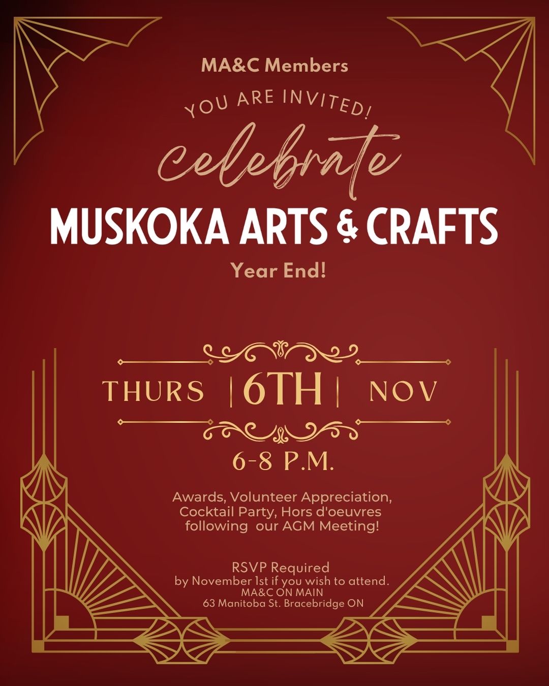 AGM | MEMBER EXCLUSIVE EVENT