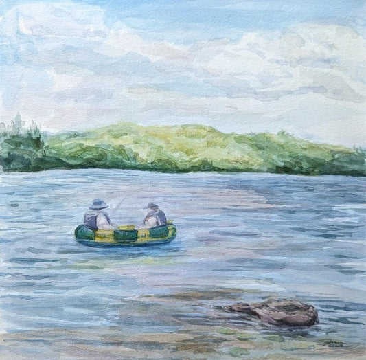 An Inflatable Fishing Trip
