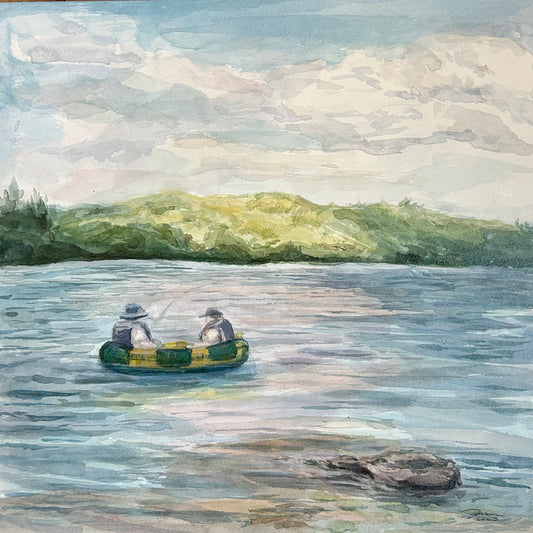 An Inflatable Fishing Trip