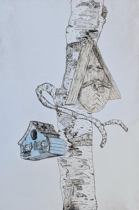 Bird House Birch