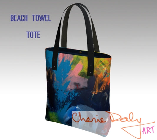 Beach Towel Tote