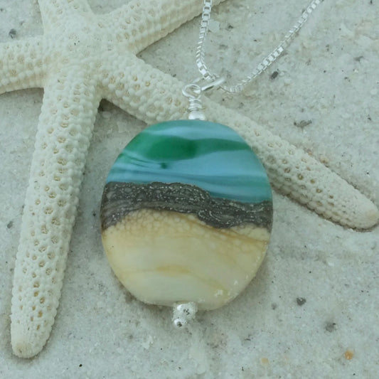 Sand and Sea Pendant