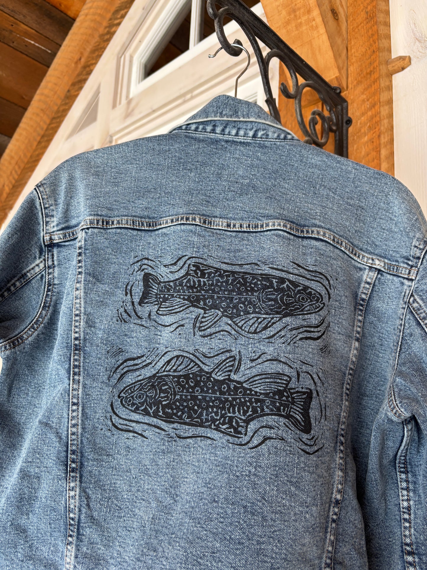 Brook Trout Jean Jacket
