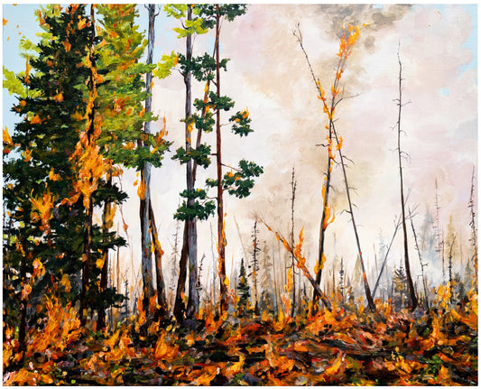 Prints of Anthropic Glow