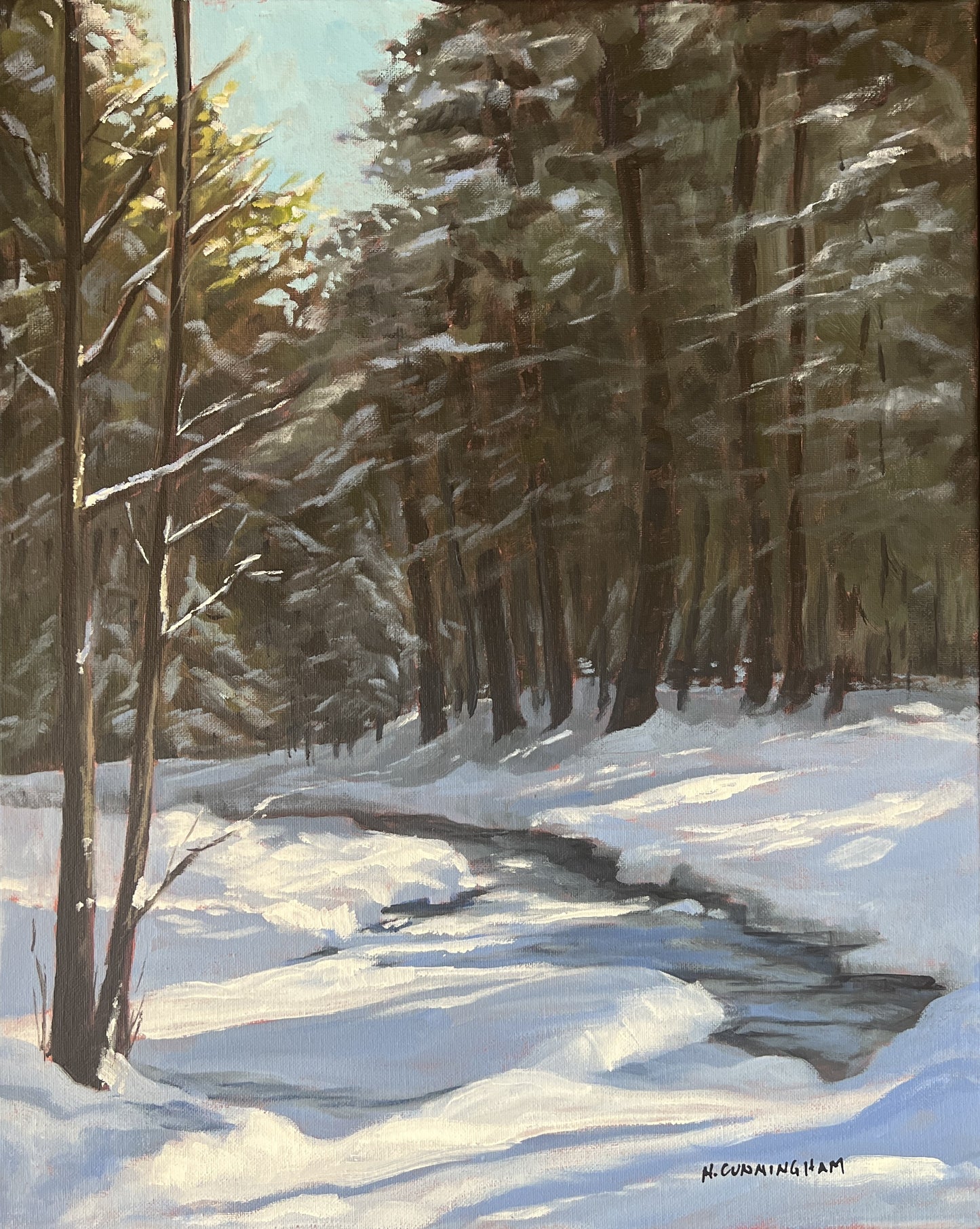 First Ski at Georgian Nordic