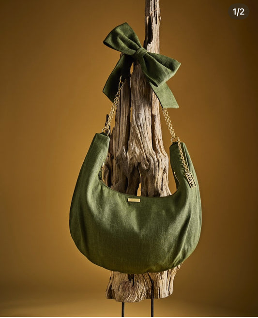 The "Muskobow" Handbag in Green
