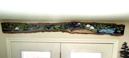 Turtle On Log