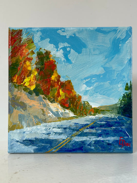 Driving to Algonquin by Elena Dinissuk