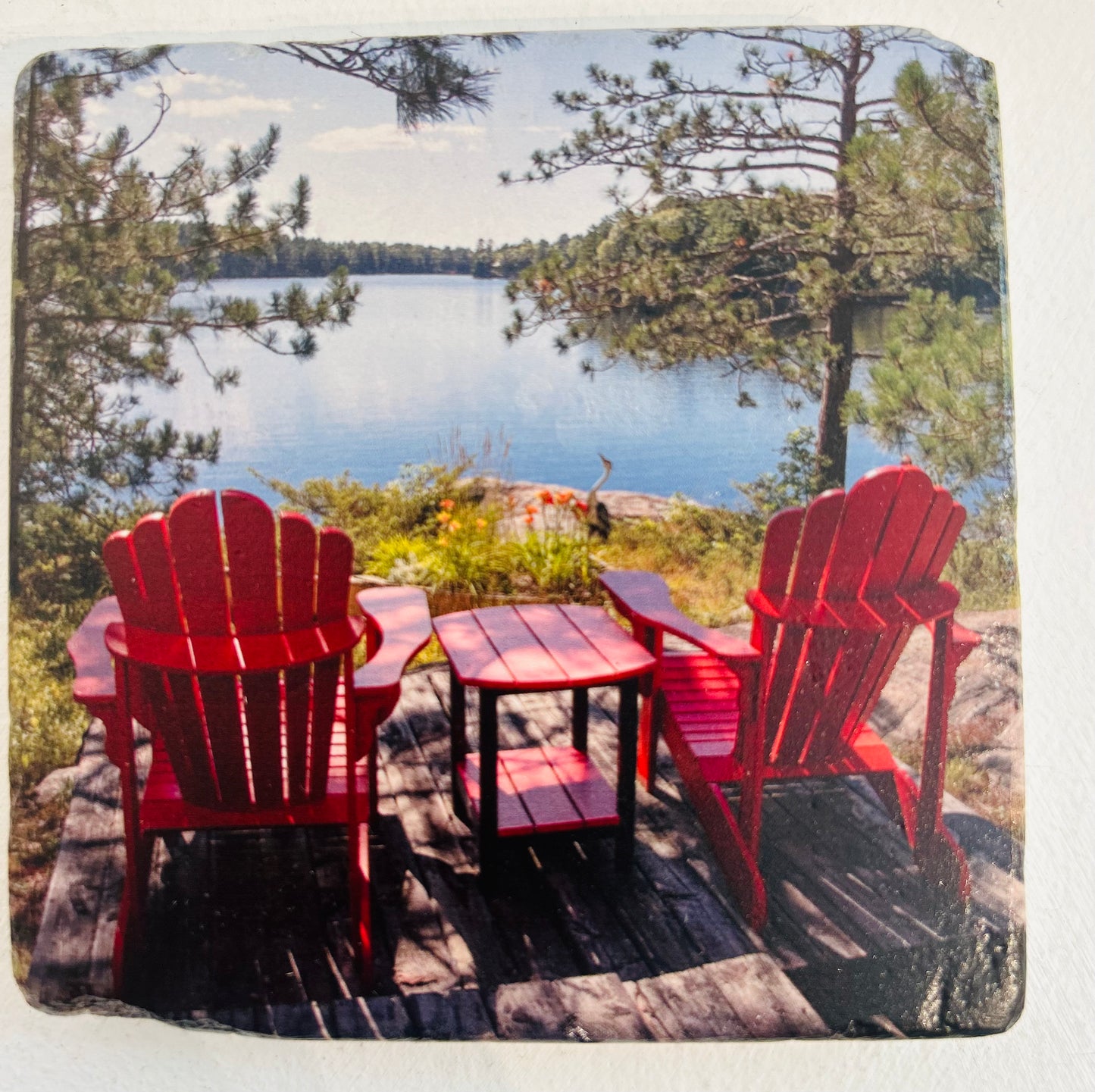 Muskoka Themed Custom Coasters
