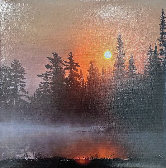 Misty Sunrise