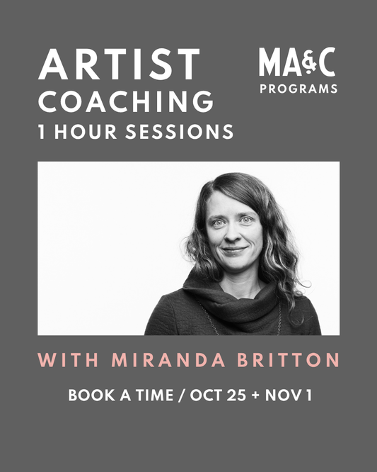 MA&C Artist Coaching One Hour Session