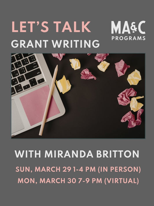 LET'S TALK Grant Writing