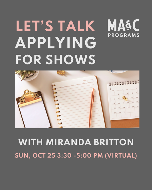 LET'S TALK Applying for Shows