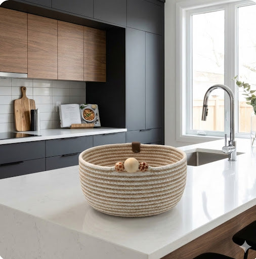 The "Earth & Twine" Jute Catch-All