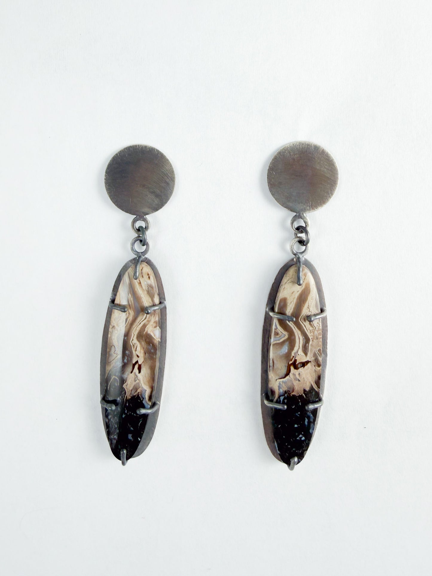 Petrified Earrings