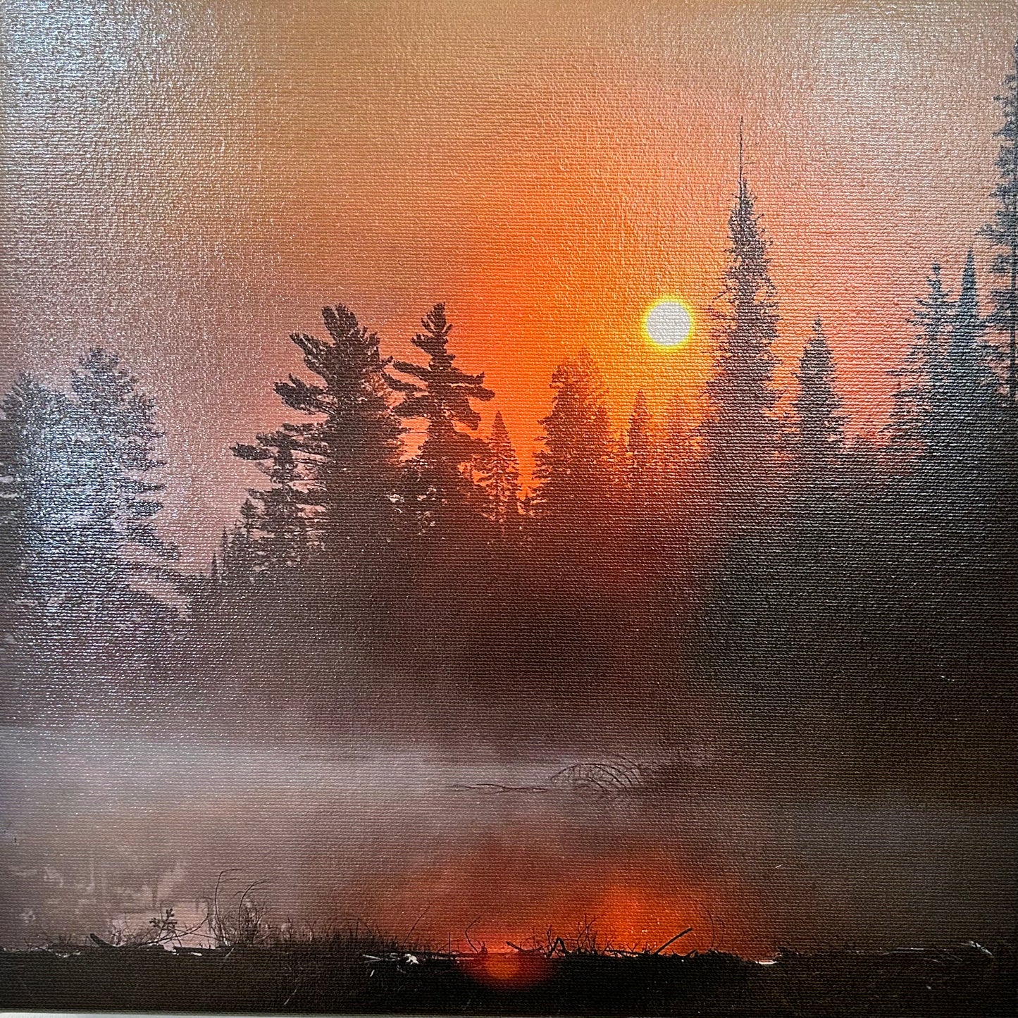 Misty Sunrise