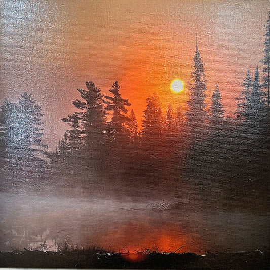 Misty Sunrise