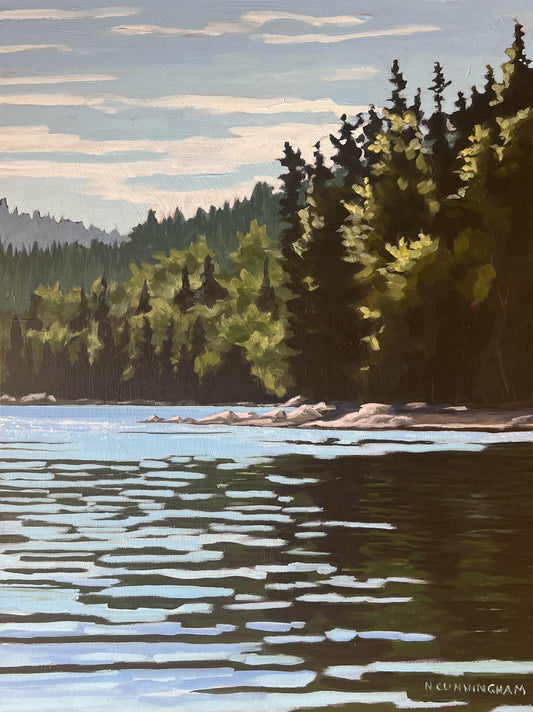 Paddling Newman Sound