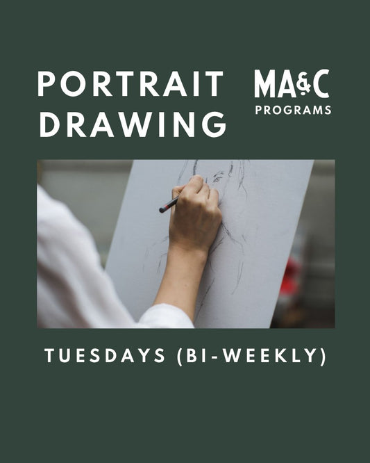 MA&C Portrait Drawing Session