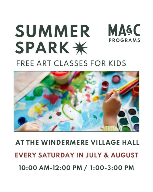 MA&C Summer Spark Kids' Art Classes
