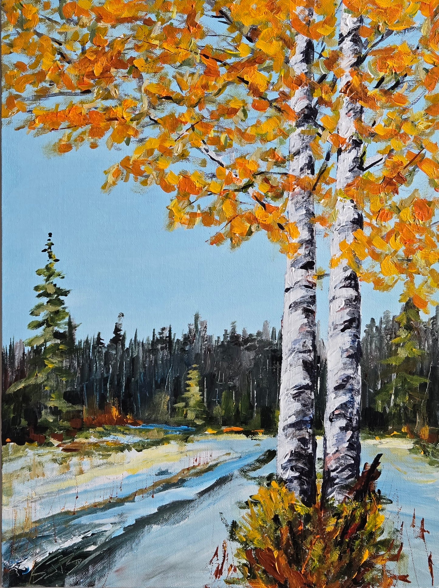 Winter Birch