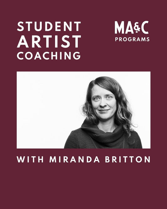 MA&C Student Artist Coaching Session