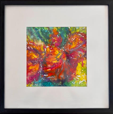 Iris in Flames