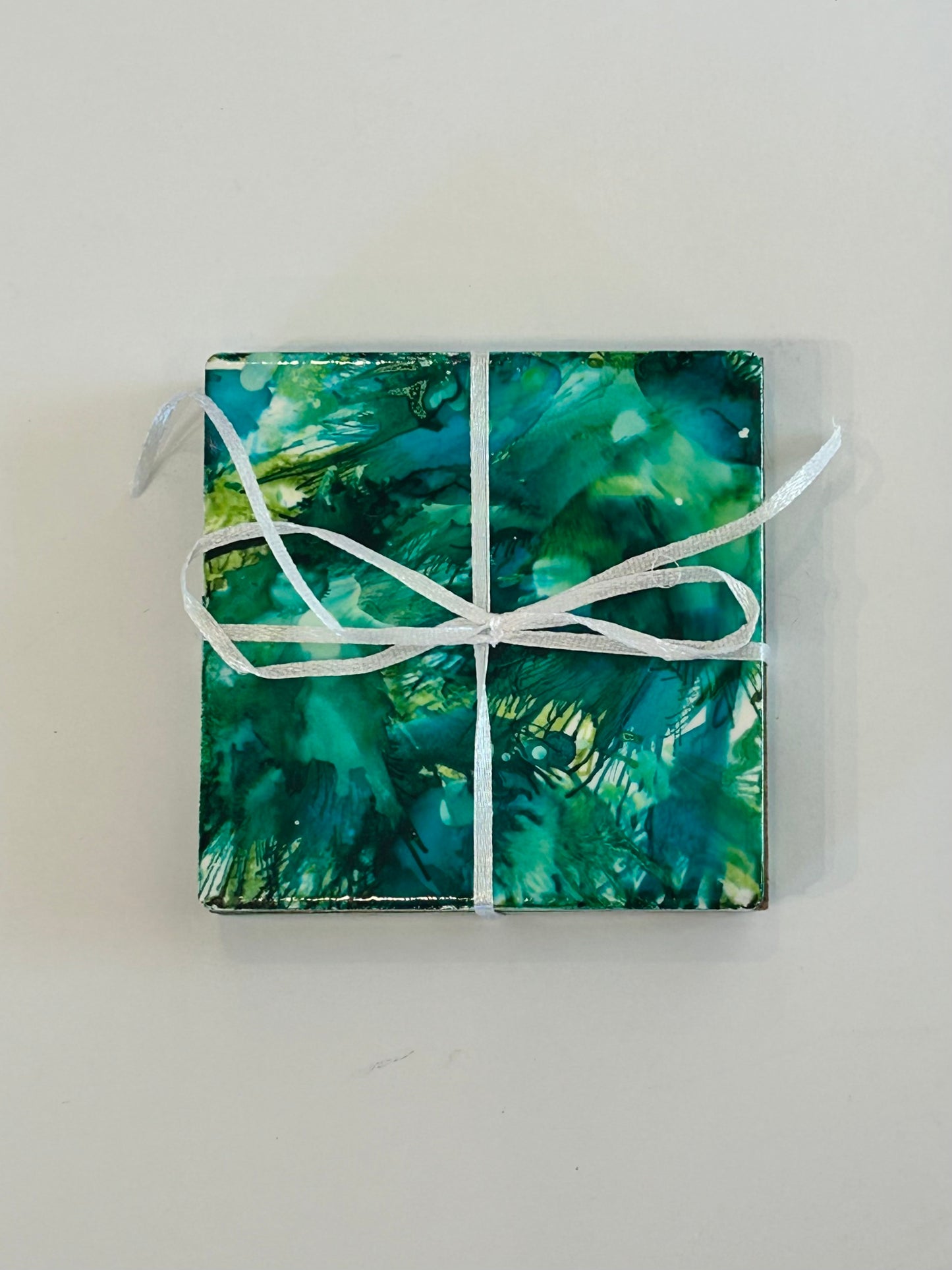 Turquoise Tile Coaster