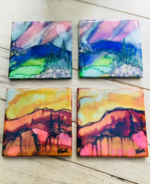 EXPLORE Alcohol Ink Workshop