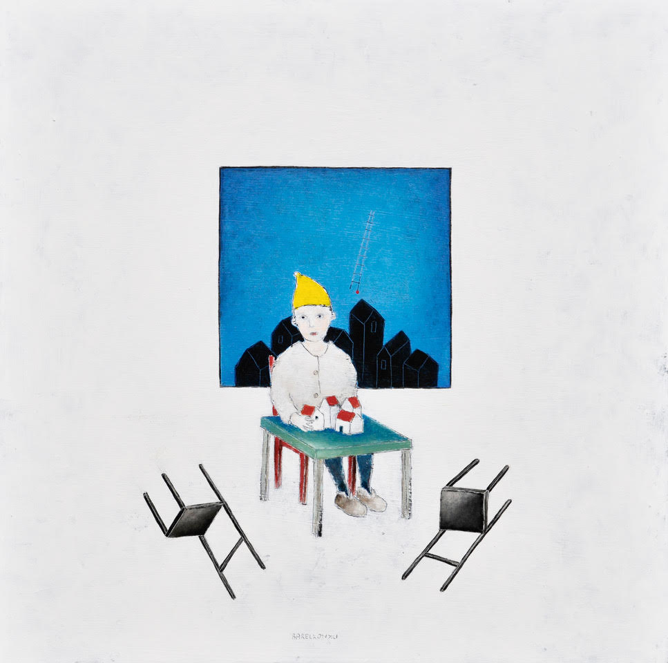 The boy at the Table