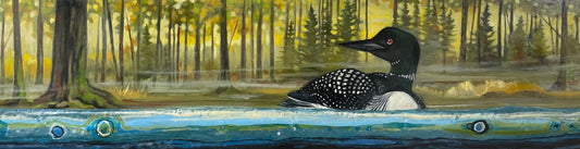 Muskoka Loon at Dawn
