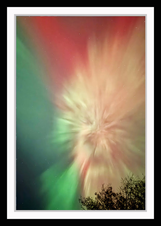 Face of the Northern Lights