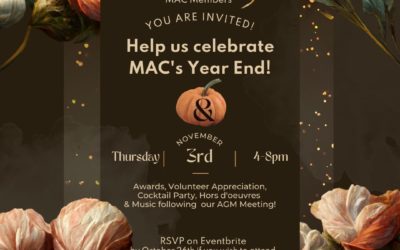 2022 MAC AGM – MAC Members Help Us Celebrate