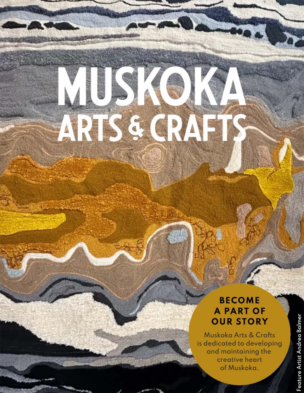 2019 Muskoka Arts & Crafts' Guidebook Cover